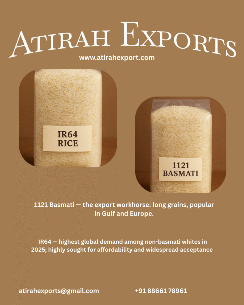 Indian Basmati and Non-Basmati Rice in Global Demand 2025